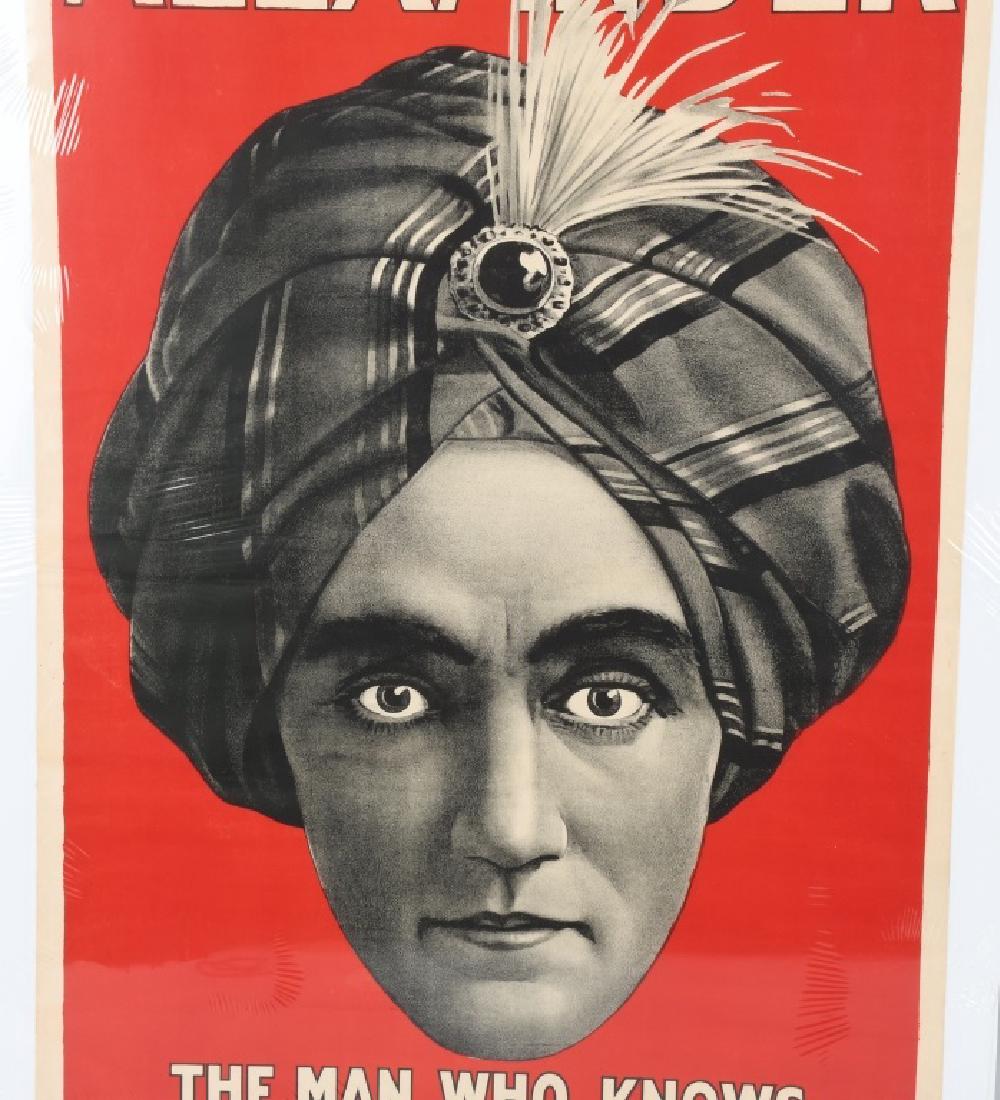 ALEXANDER, VINTAGE MAGIC POSTER - 3