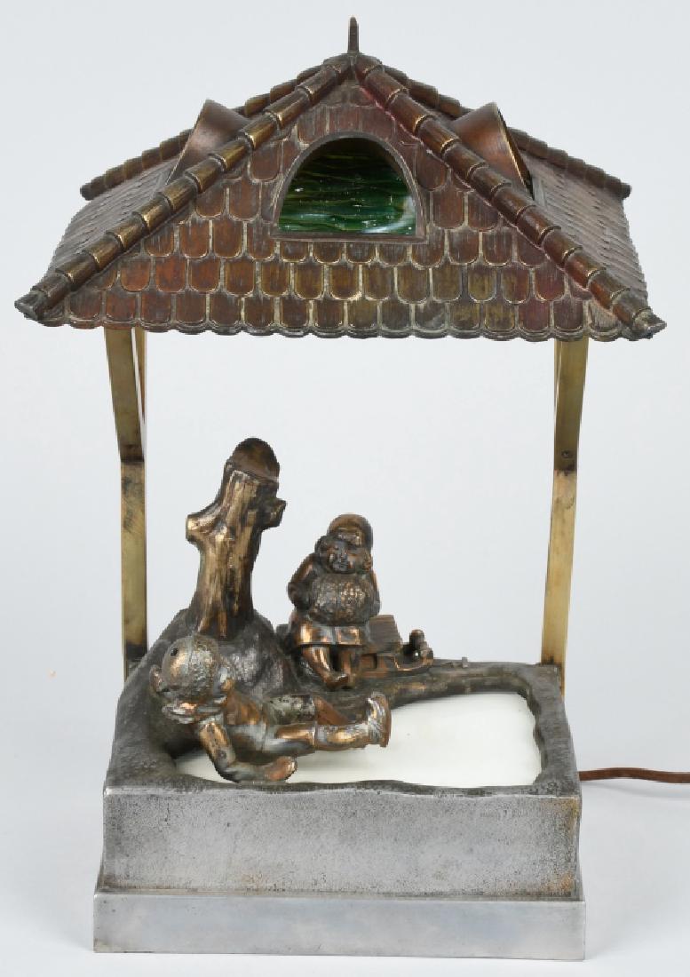 1924 OSWALD SCHIMMELPFENNING SKATER LAMP (1 of 7)