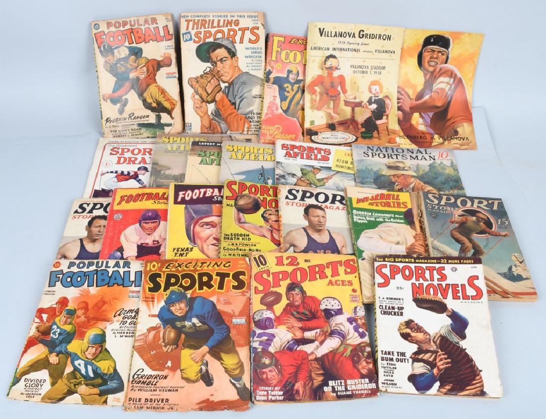 22-1930'S TO 1950'S SPORTS MAGAZINES (1 of 4)