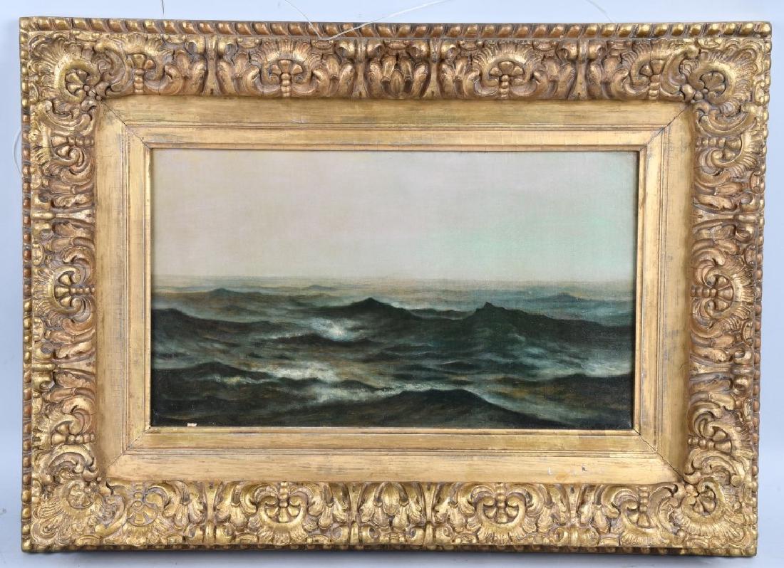 OCEAN WAVES OIL ON CANVAS SIGNED (1 of 5)