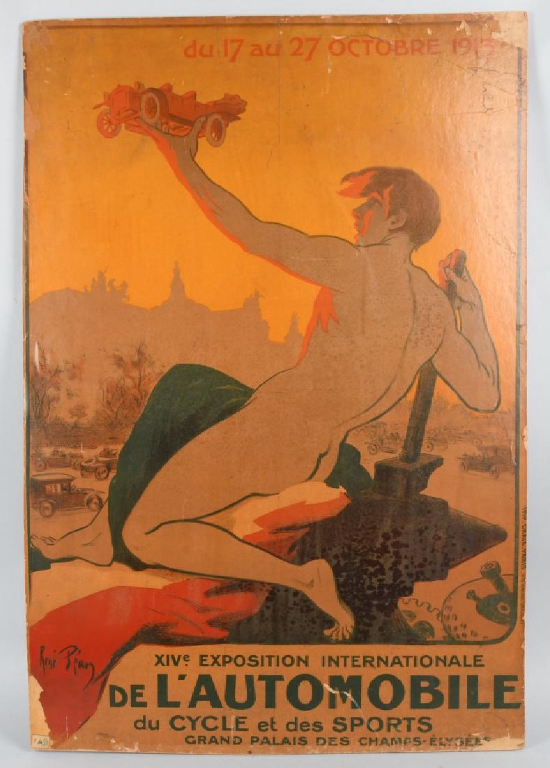 1913 FRENCH GRAND PRIX POSTER (1 of 7)