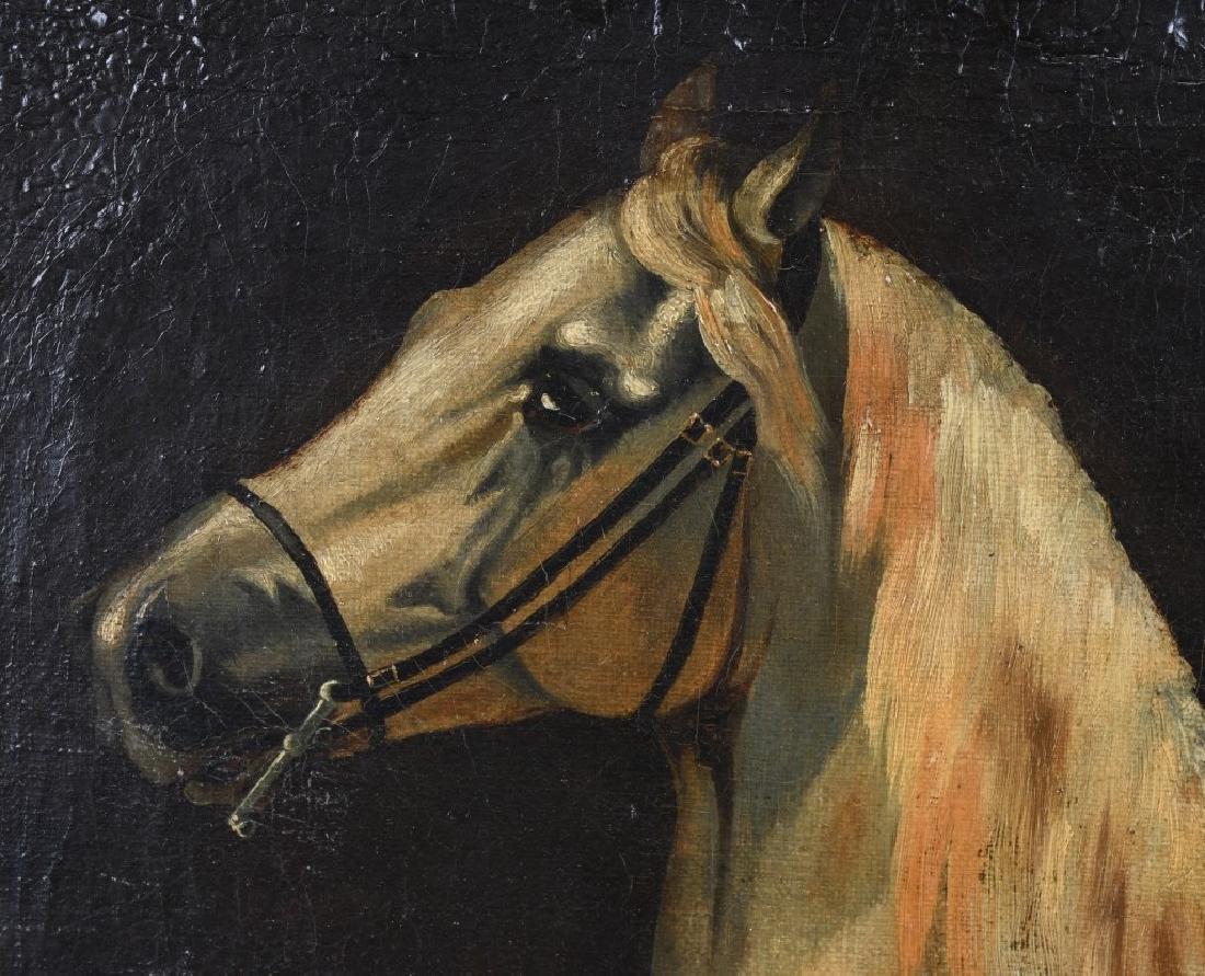 ROYAL LIPPIZAN OIL ON CANVAS att RIDINGER - 3