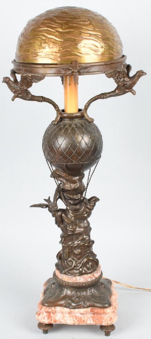 BRONZE HOT AIR BALLOON LAMP (1 of 12)