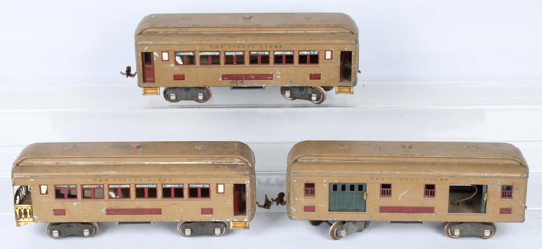 LIONEL STD GAUGE PASSENGER CARS 309, 310, & 312 (1 of 3)