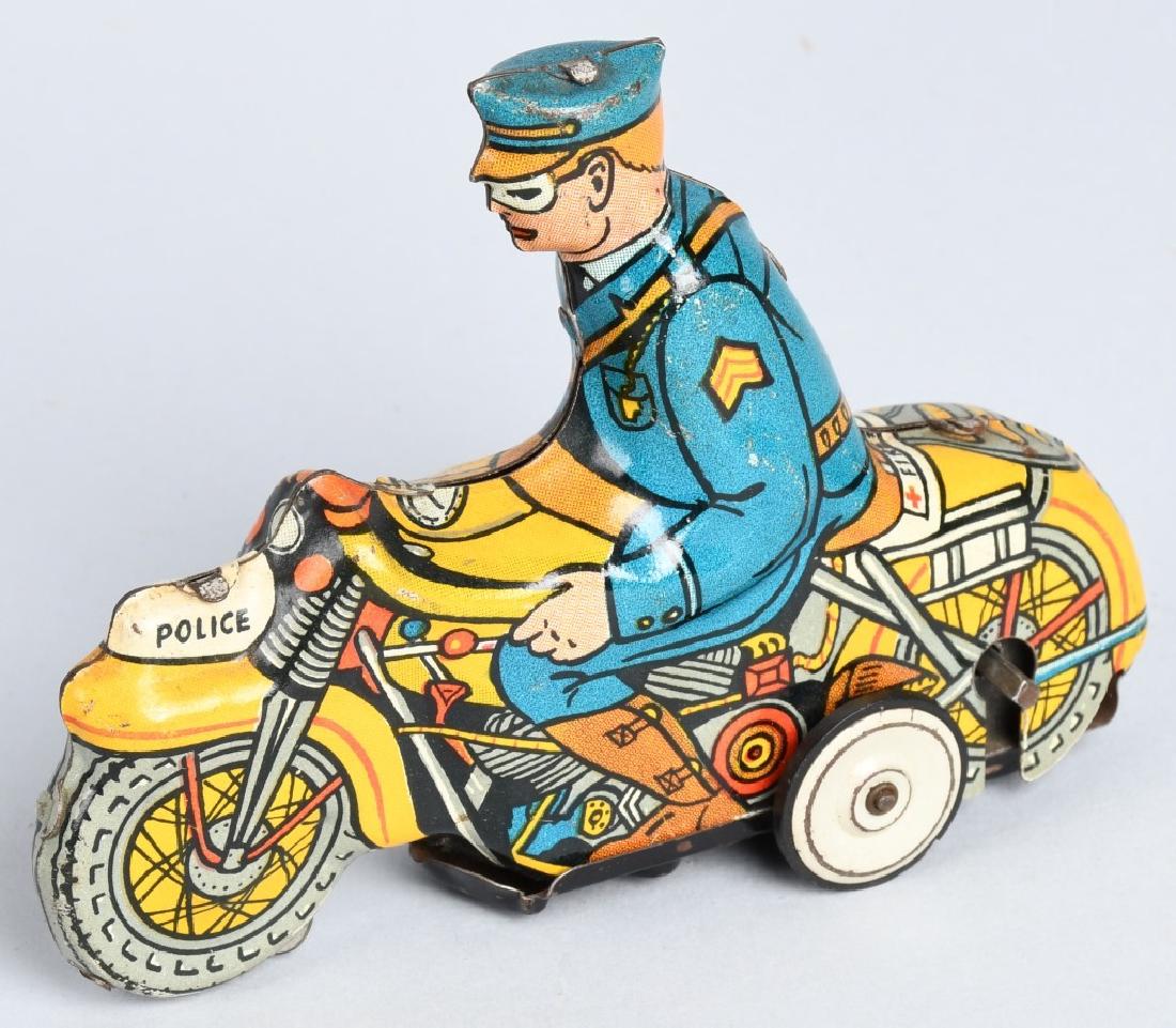 MARX Tin Windup TRICKY MOTORCYCLE (1 of 4)