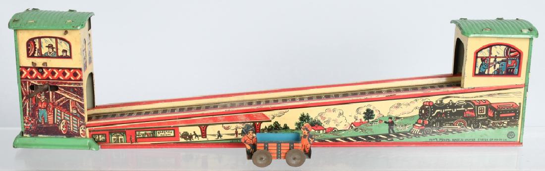 MARX Tin Windup HILLBILLY EXPRESS: All original and complete. Works. 16" Excellent
