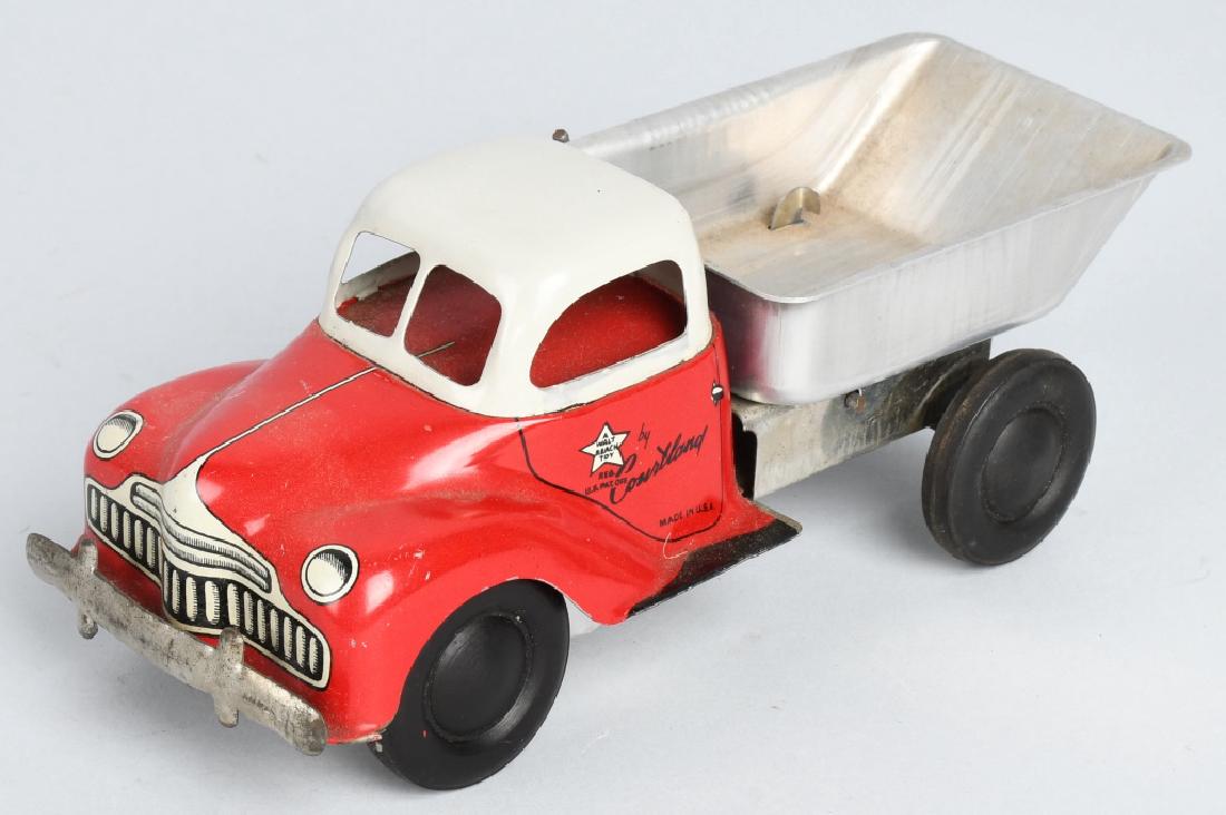 COURTLAND Tin Windup DUMP TRUCK (1 of 5)