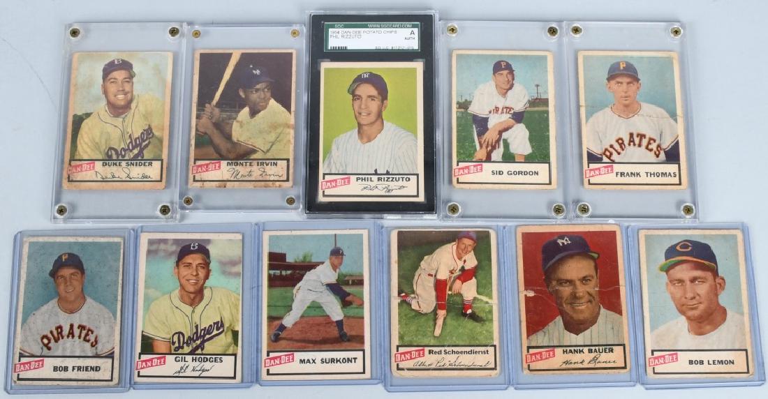 DAN-DEE POTATO CHIP BASEBALL 11 CARD LOT (1 of 6)