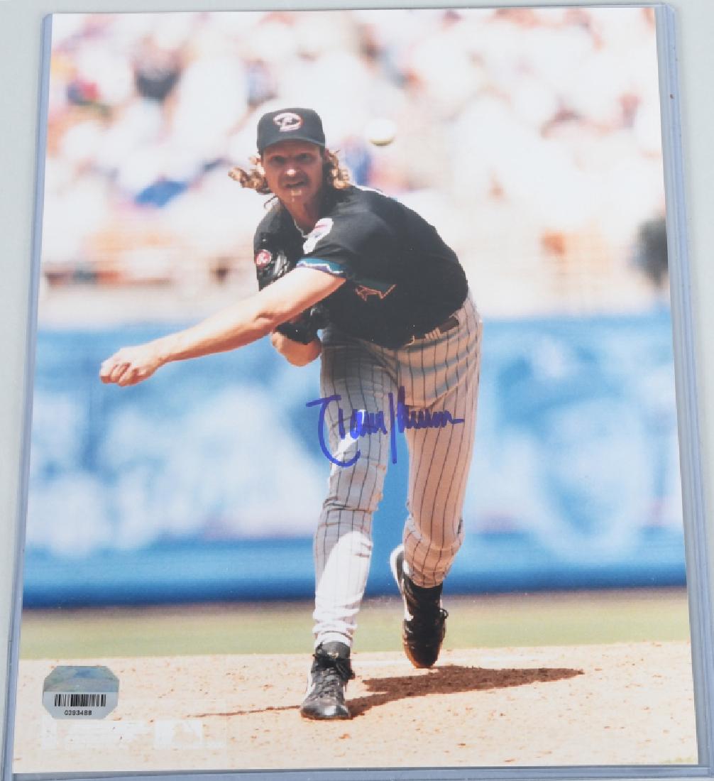 RANDY JOHNSON COLOR SIGNED 8X10 ACTION PHOTO (1 of 4)