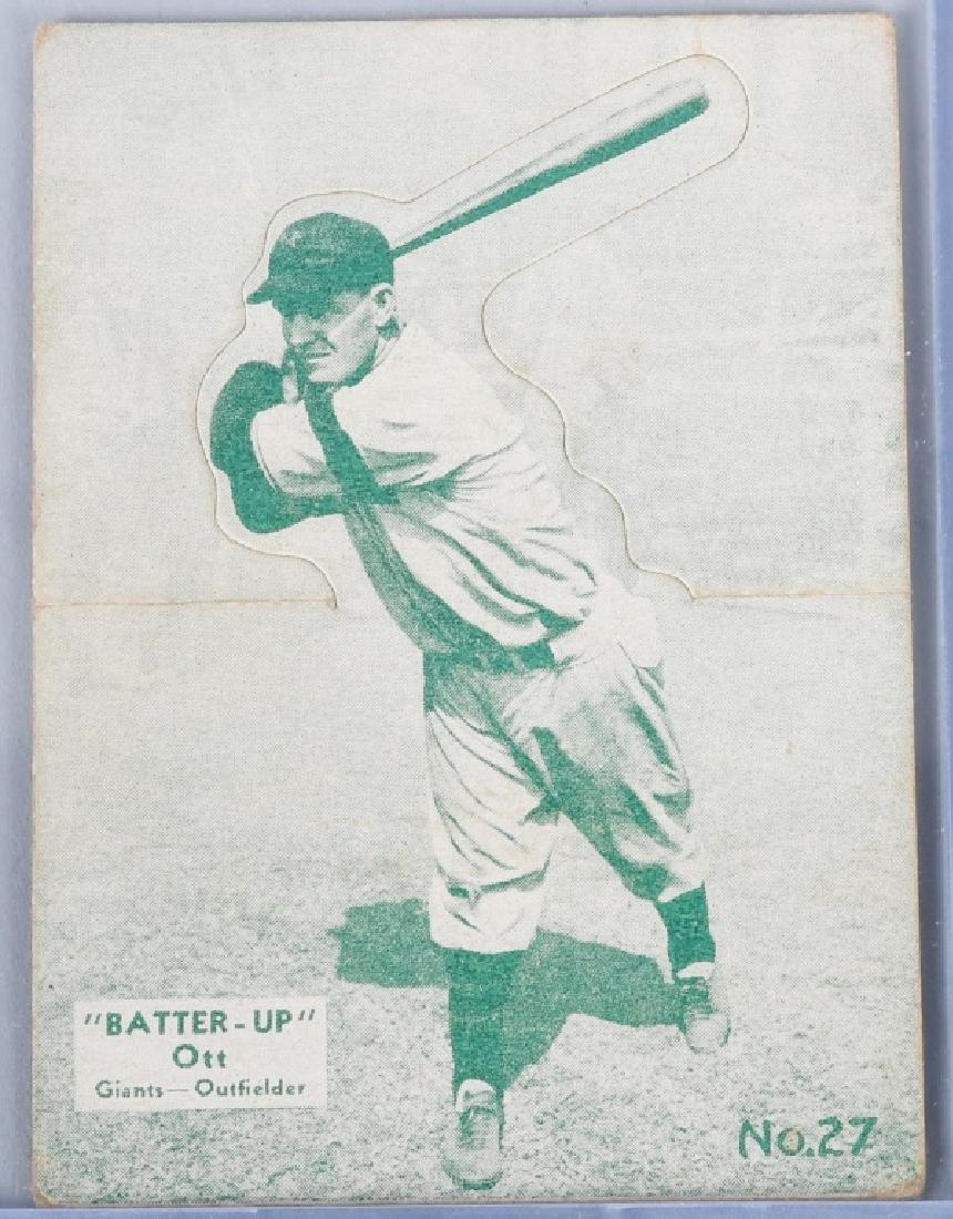 1934-1936 BATTER UP (R318) MEL OTT BASEBALL CARD (1 of 2)