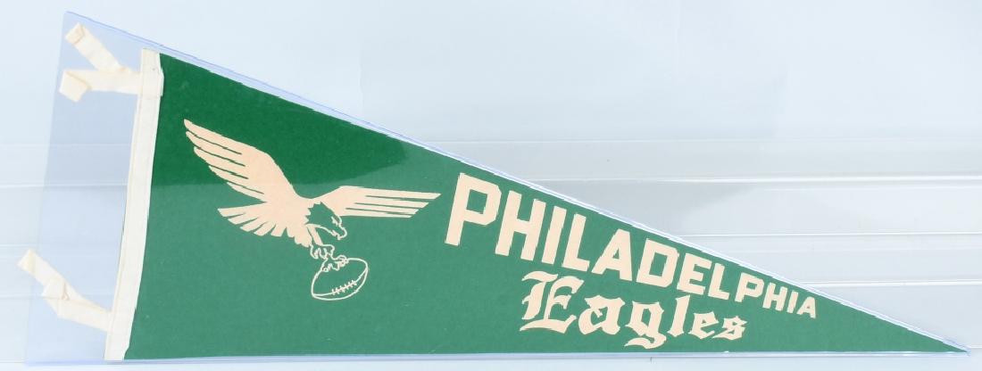 PHILADELPHIA EAGLES VINTAGE FULLSIZE 1950 PENNANT (1 of 3)