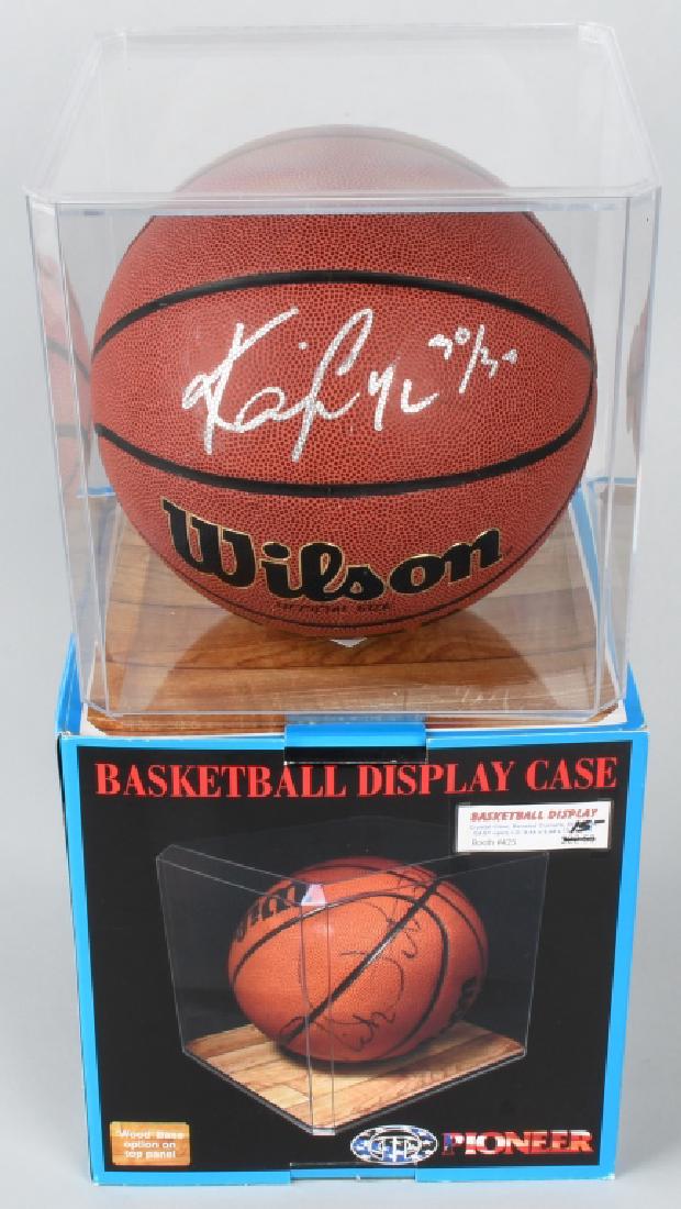 KYRIE IRVING FULL-SIZE SIGNED BASKETBALL (1 of 5)