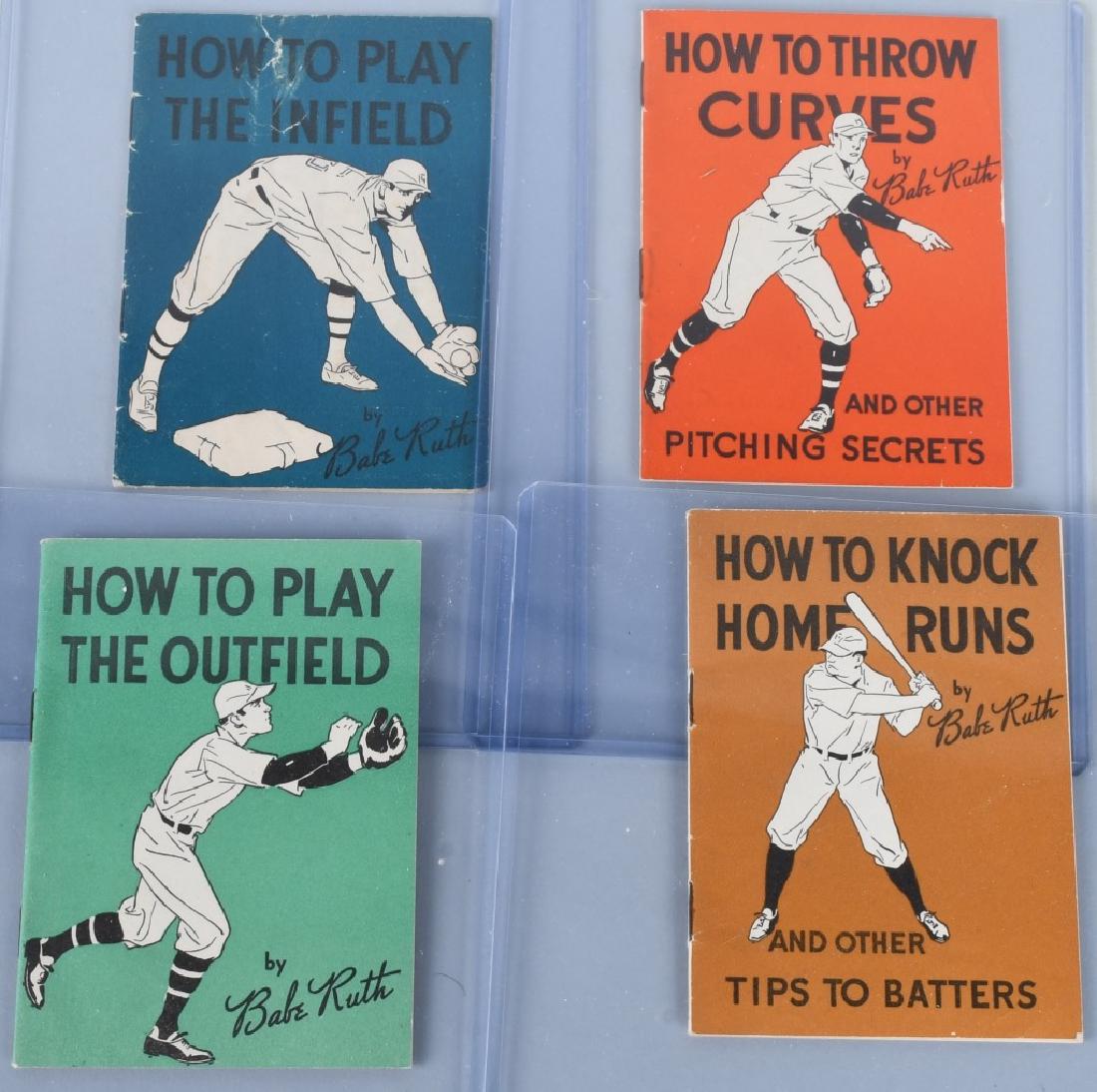 BABE RUTH QUAKER OATS 1934 MINI SPORT BOOKS (1 of 5)