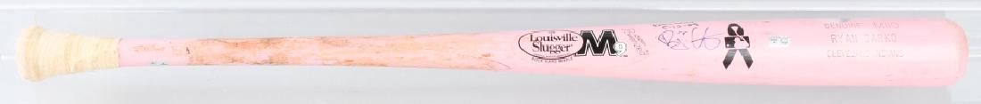 MLB RYAN GARCO GAME USED BREAST CANCER PINK BAT (1 of 5)