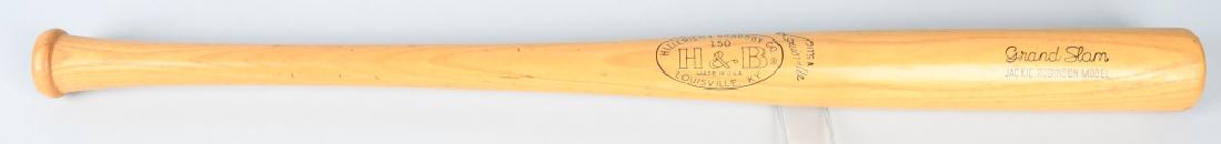 HILLERUN & BRADSBY JACKIE ROBINSON BASEBALL BAT: Hillerich & Bradsby Co. 150 Grand Slam Jackie Robinson Baseball Bat. Nice clean original bat.
