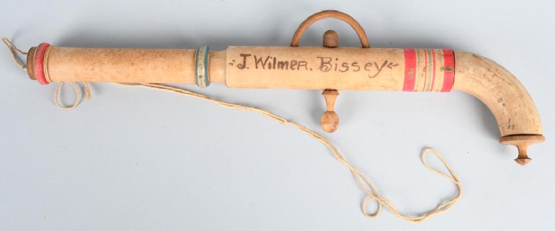 1904 ST LOUIS WORLDS FAIR TOY POP GUN: 1904 St Louis Worlds Fair Toy Pop Gun. 16" Excellent