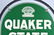 QUAKER STATE DS TOMBSTONE PORCELAIN SIGN w/ STAND - 4