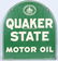 QUAKER STATE MOTOR OIL DS TOMBSTONE SIGN