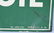 QUAKER STATE MOTOR OIL DS TOMBSTONE SIGN - 3