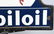 MOBILOIL PEGASUS KEYHOLE DS PORCELAIN SIGN - 8