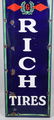 94" GOODRICH TIRES PORCELAIN SIGN w/ LOGO - 3