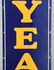 94" GOOD YEAR TIRES PORCELAIN SIGN w/ LOGO - 5