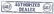 GULF AUTHORIZED DEALER PORCELAIN SIGN