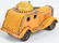 PREWAR JAPAN Tin Windup ARMOURED CAR - 3