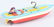 CHEIN Tin Windup GREYHOUND BUS & SPEED BOAT - 5