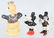 BISQUE MICKEY & MINNIE MOUSE & FELIX THE CATS - 4