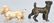 5-HUBLEY CAST IRON DOG PAPERWEIGHTS - 3