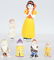 SNOW WHITE AND DWARFS BISQUE FIGURES