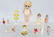 LOT OF BISQUE DOLLS