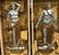 PAIR OF LIFESIZE GODDESS FIGURES