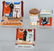 6-JAPAN CERAMIC BLACK AMERICANA FIGURAL ASHTRAYS - 2