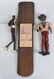 2-BLACK AMERICANA WOOD JOINTED DANCING TOYS