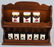 BLACK AMERICANA CERAMIC SPICE RACK