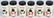BLACK AMERICANA CERAMIC SPICE RACK - 3