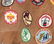 BOYS SCOUT LOT, HATS, PATCH VEST & BUGLE - 6