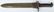 WWII U.S. ARMY M1 GARAND BAYONET W/ M7 SCABBARD - 4
