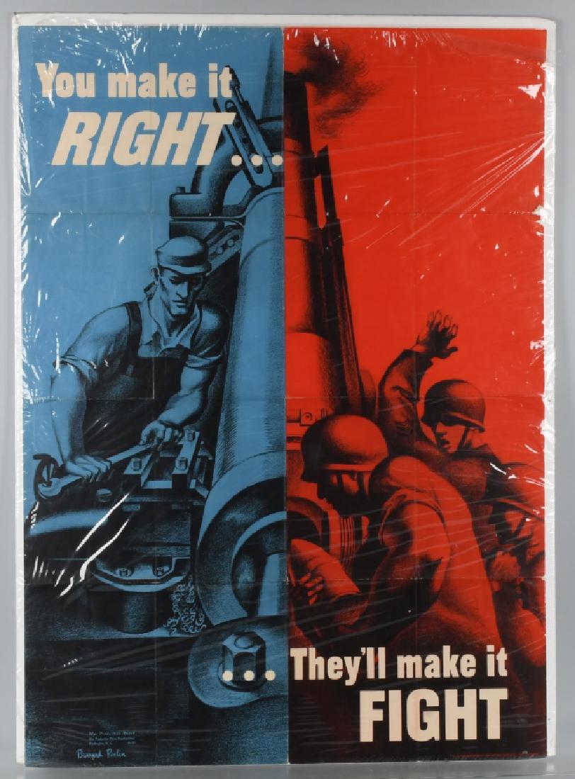 WWII U.S. WAR PRODUCTION BOARD POSTER 1942 Mar 24, 2018 Milestone