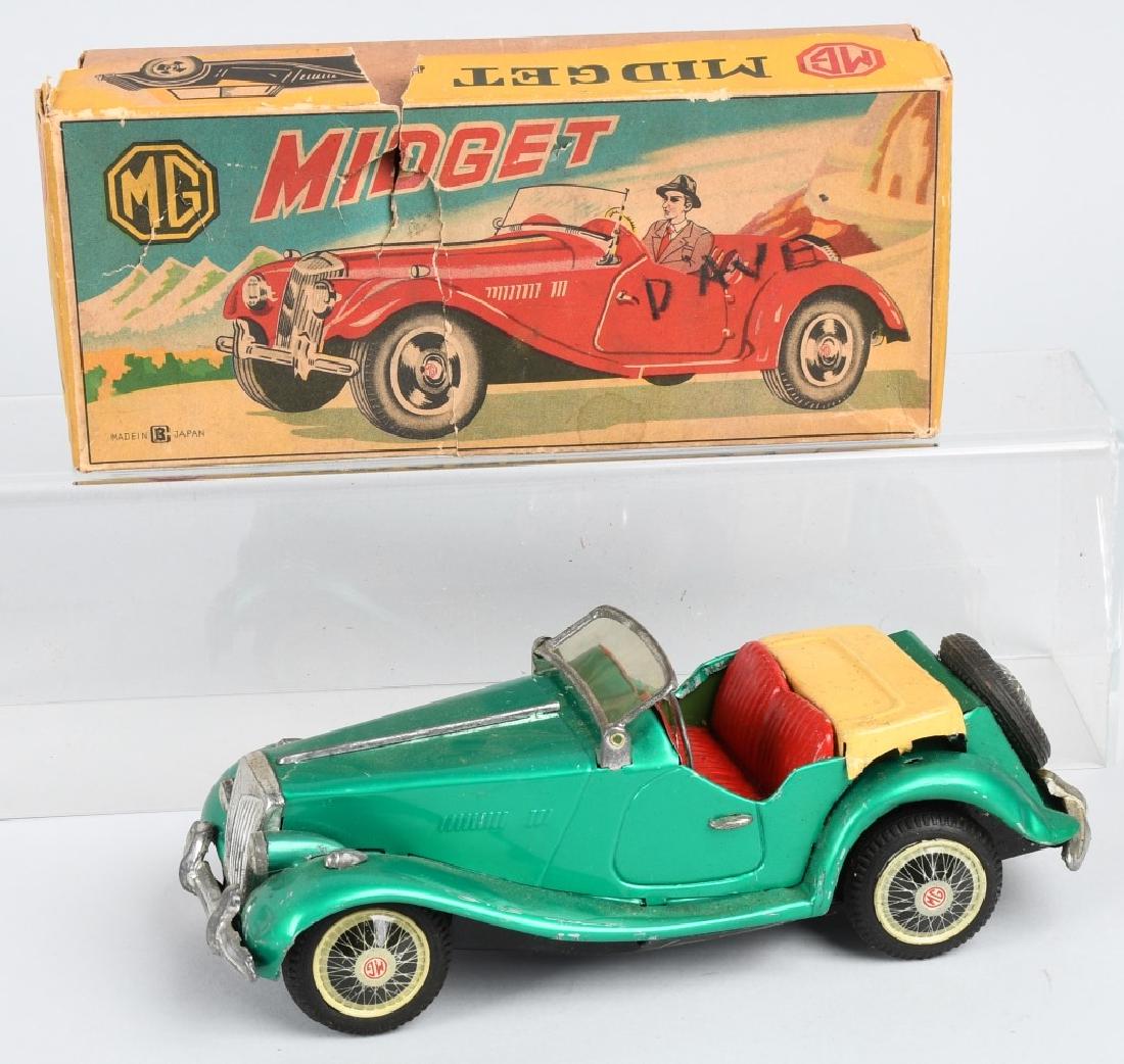 JAPAN Tin Friction MG MIDGET w/ BOX (1 of 8)