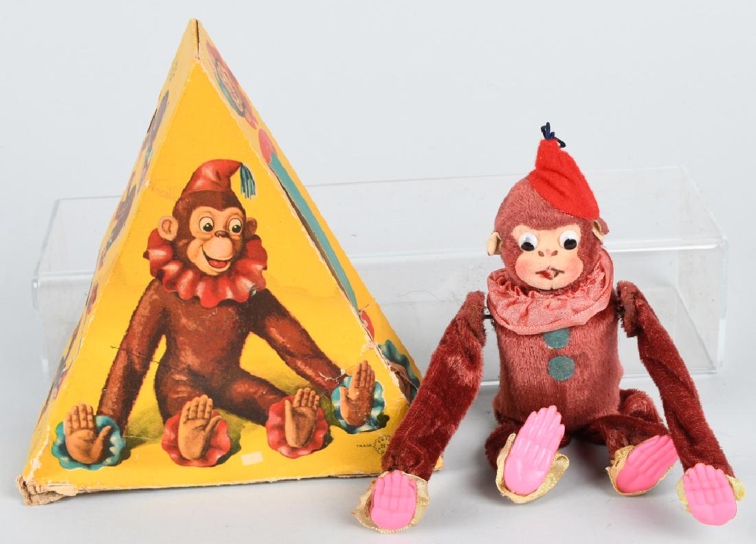 JAPAN Windup MONKEY TUMBLER w/ BOX (1 of 5)