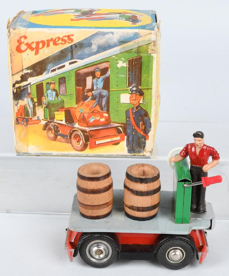 W. GERMANY Tin Friction PORTER w/ BOX (1 of 6)