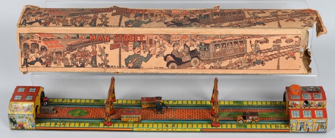MARX Tin Windup MAIN STREET w/ BOX (1 of 12)