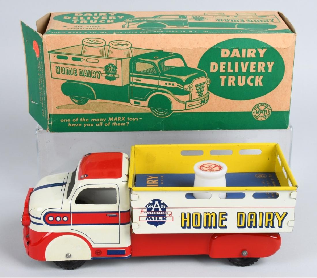 MARX HOME DAIRY DELIVERY TRUCK, BOXED (1 of 10)