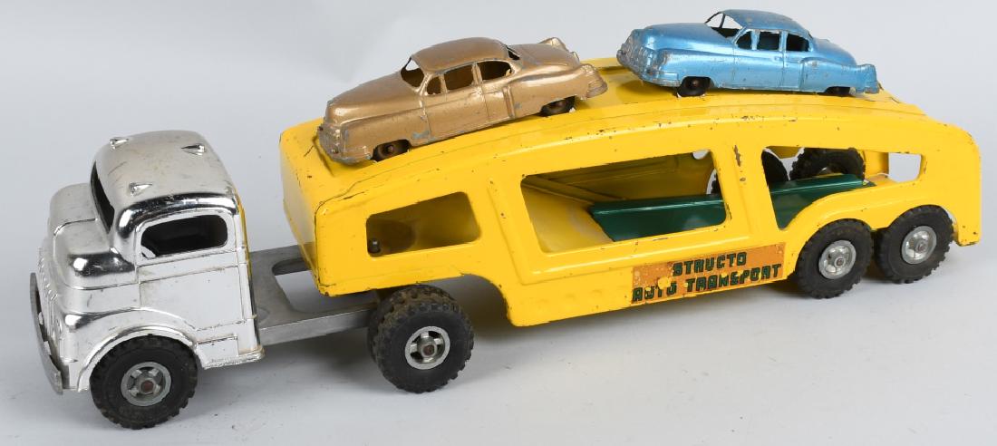 STRUCTO AUTO TRANSPORT TRUCK w/ CARS (1 of 6)