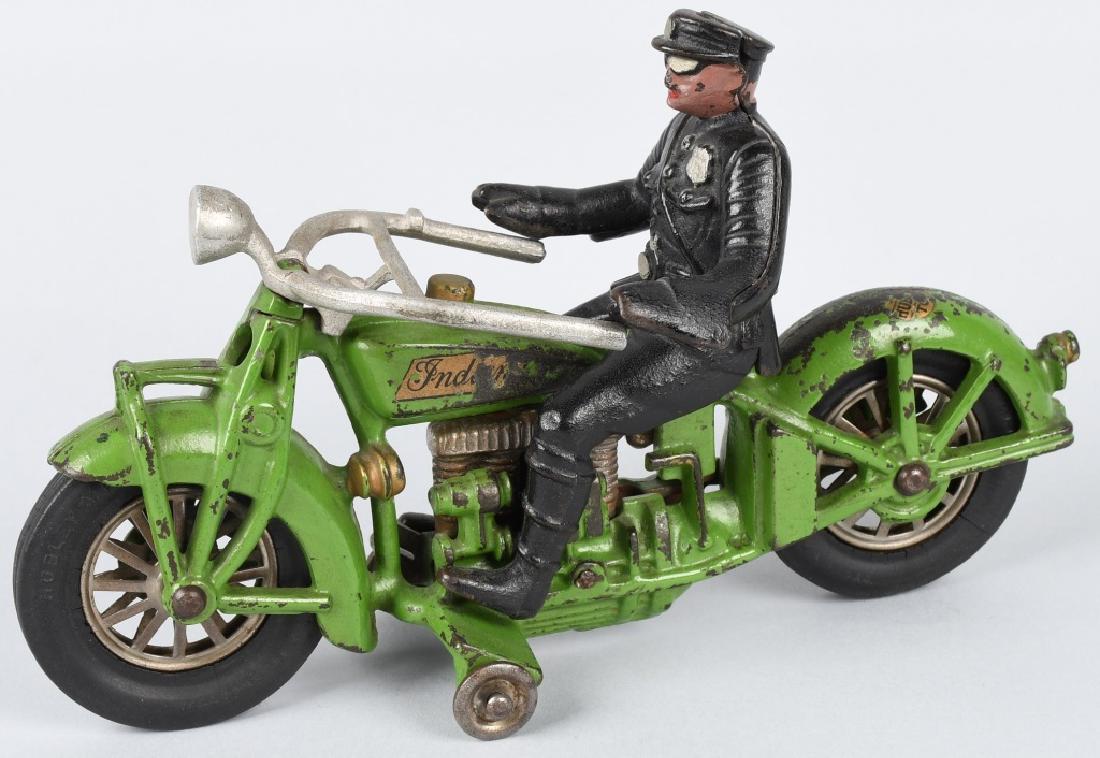 1930's HUBLEY INDIAN 4 CYLINDER MOTORCYCLE (1 of 9)