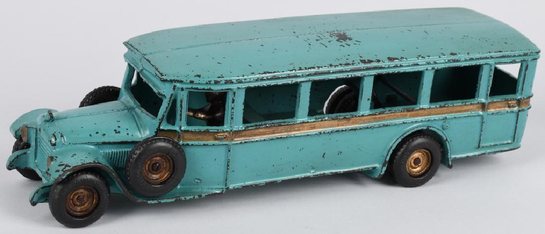 1920's ARCADE YELLOW PARLOR COACH BUS, BLUE (1 of 5)