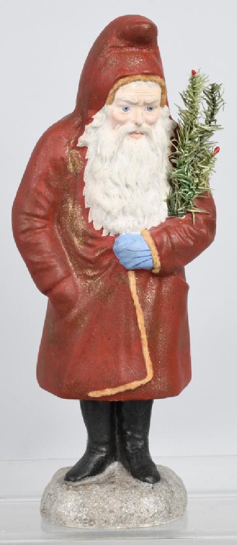 13" GERMAN BELSNICKEL SANTA CANDY CONTAINER (1 of 9)